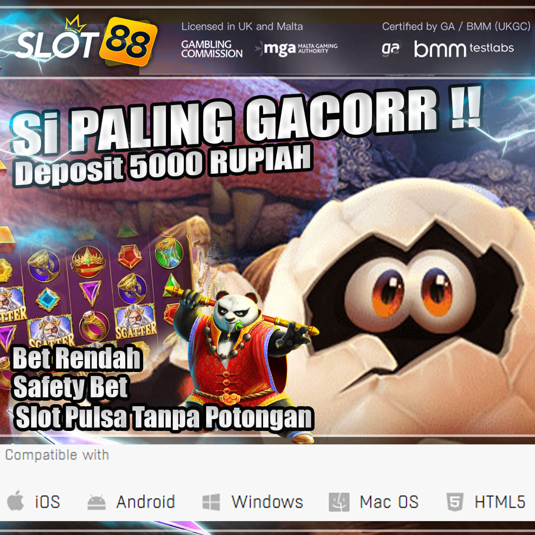 SLOT88 : Situs Slot Gacor Deposit 5000 Rupiah Via Pulsa Tanpa Potongan  